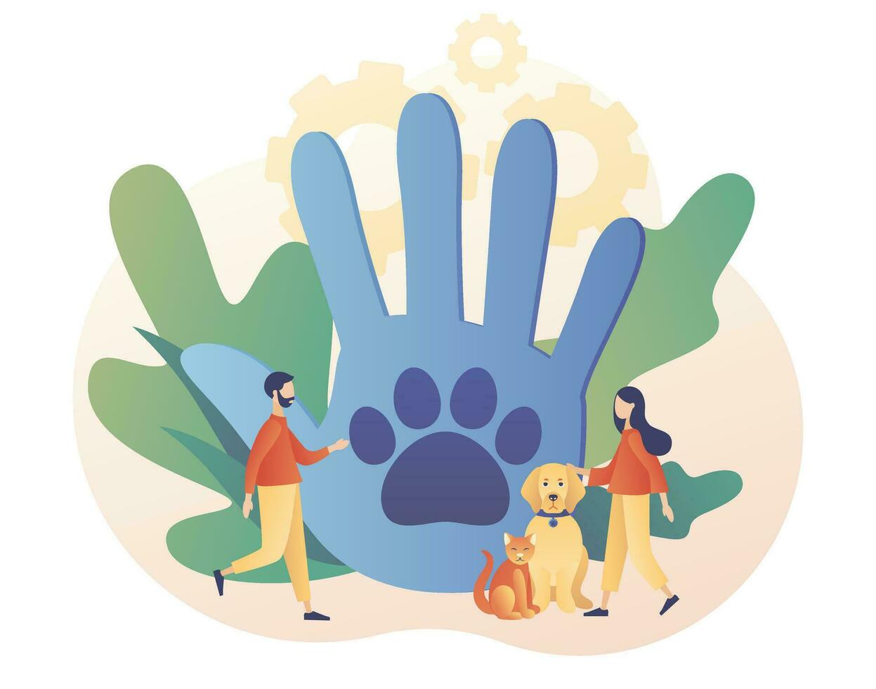 Adoption support for placing rescued animals into caring homes